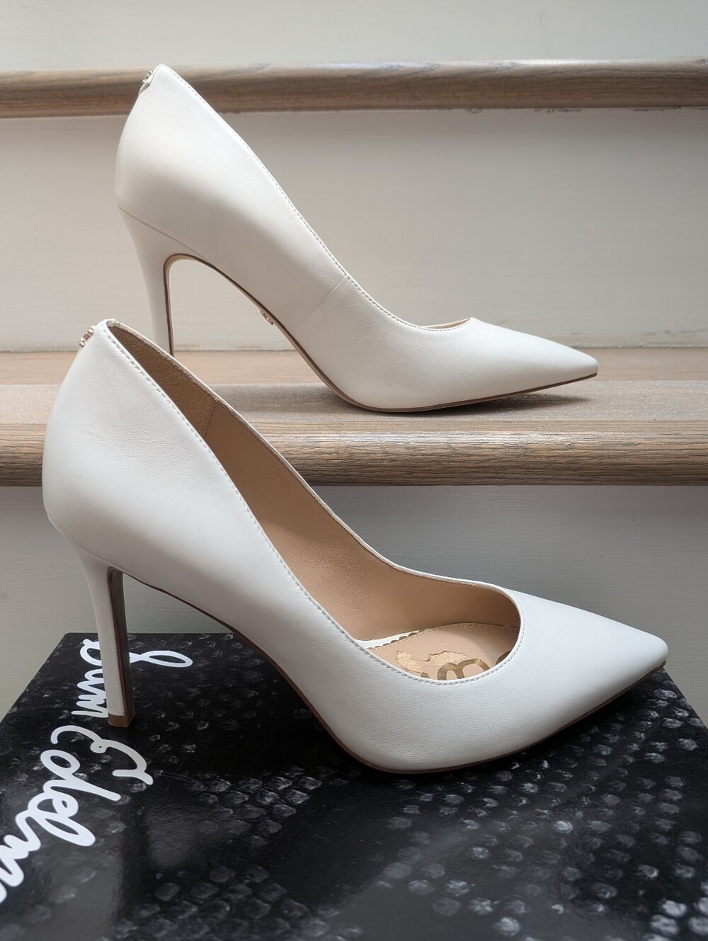 Sam Edelman Hazel Pump - Bright White